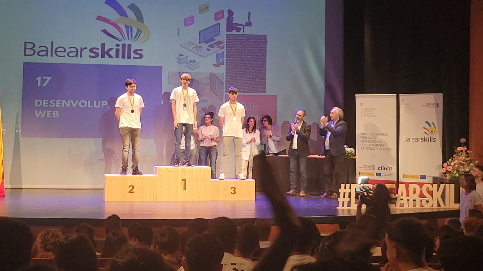 Adrián Colom — BalearSkills 2023, primer clasificado en desarrollo web